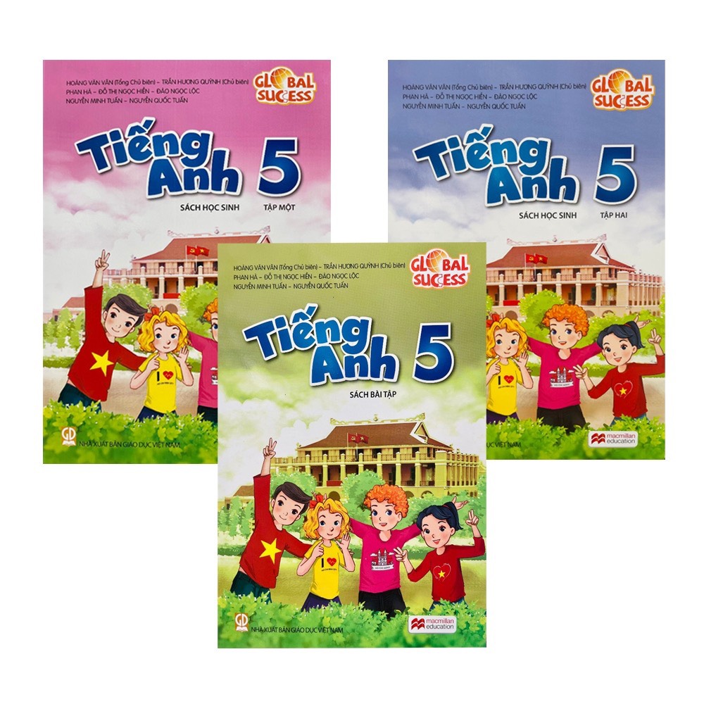Mô tả Sách - Sách Tiếng Anh lớp 5 - Global Success + bán kèm 1 quyển vở - 1