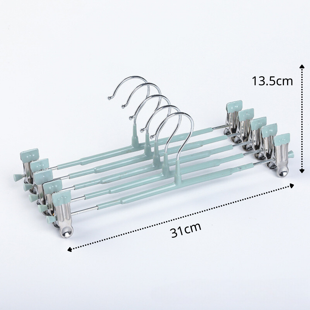 Mô tả Combo 50 móc kẹp quần áo đa năng, treo quần áo, móc treo đồ đa năng bằng thép không rỉ, tiết kiệm diện tích - 1
