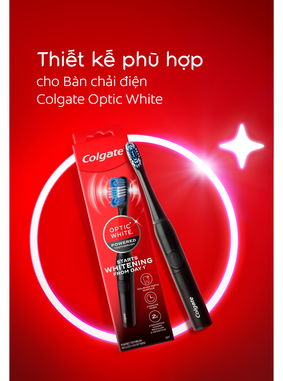 Mô tả Bộ 2 đầu thay bàn chải điện Colgate Optic White, hỗ trợ làm trắng răng (Không kèm bàn chải) - 5