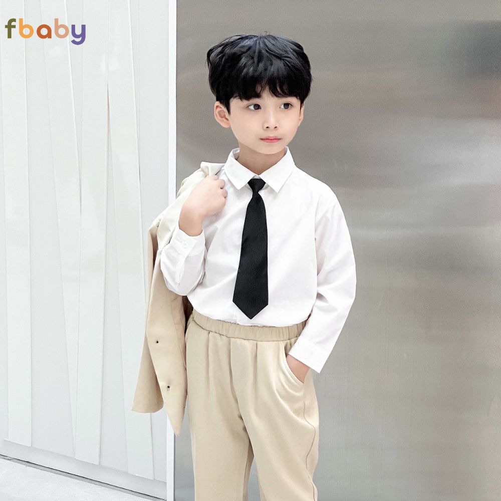 Mô tả Set Bộ Vest Bé Trai Fbaby Kèm Áo Sơ Mi, Cavat Hàn Quốc Cao Cấp Phong Cách Mặc Sự Kiện Dự Tiệc Đi Chơi Lịch Sự - 5