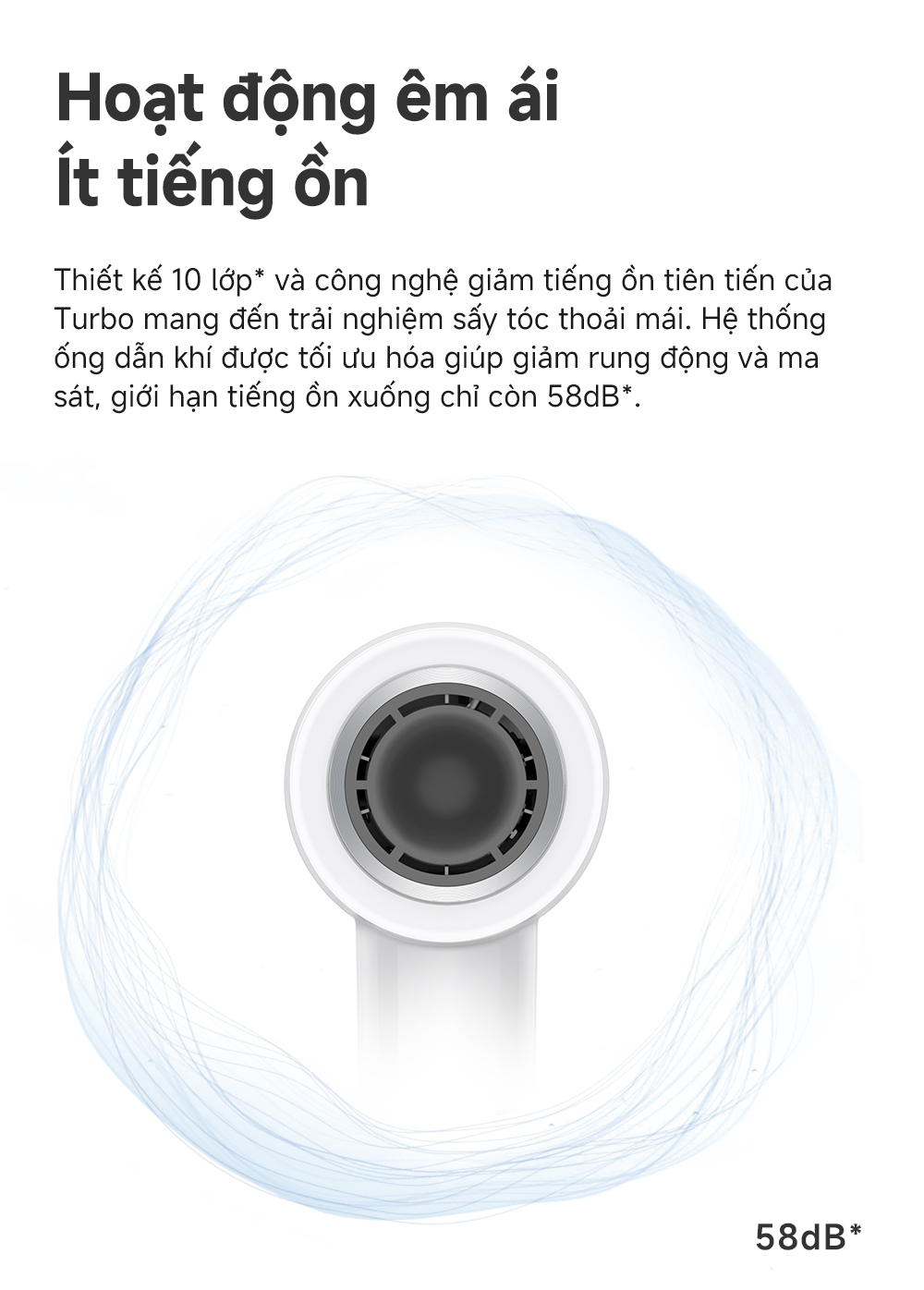 Mô tả Máy sấy tóc tốc độ cao Mova Turbo - Hàng chính hãng - Bảo hành 12 tháng - 7