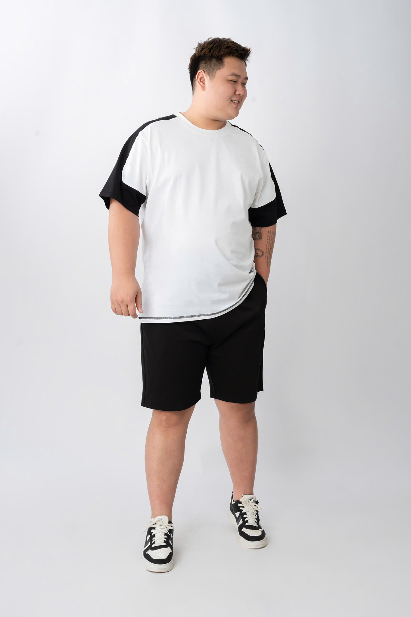Mô tả Quần Sooc Thun Bigsize Nam 80-140kg - Thoáng Mát, Dễ Chịu - ST DEN TRON - 3