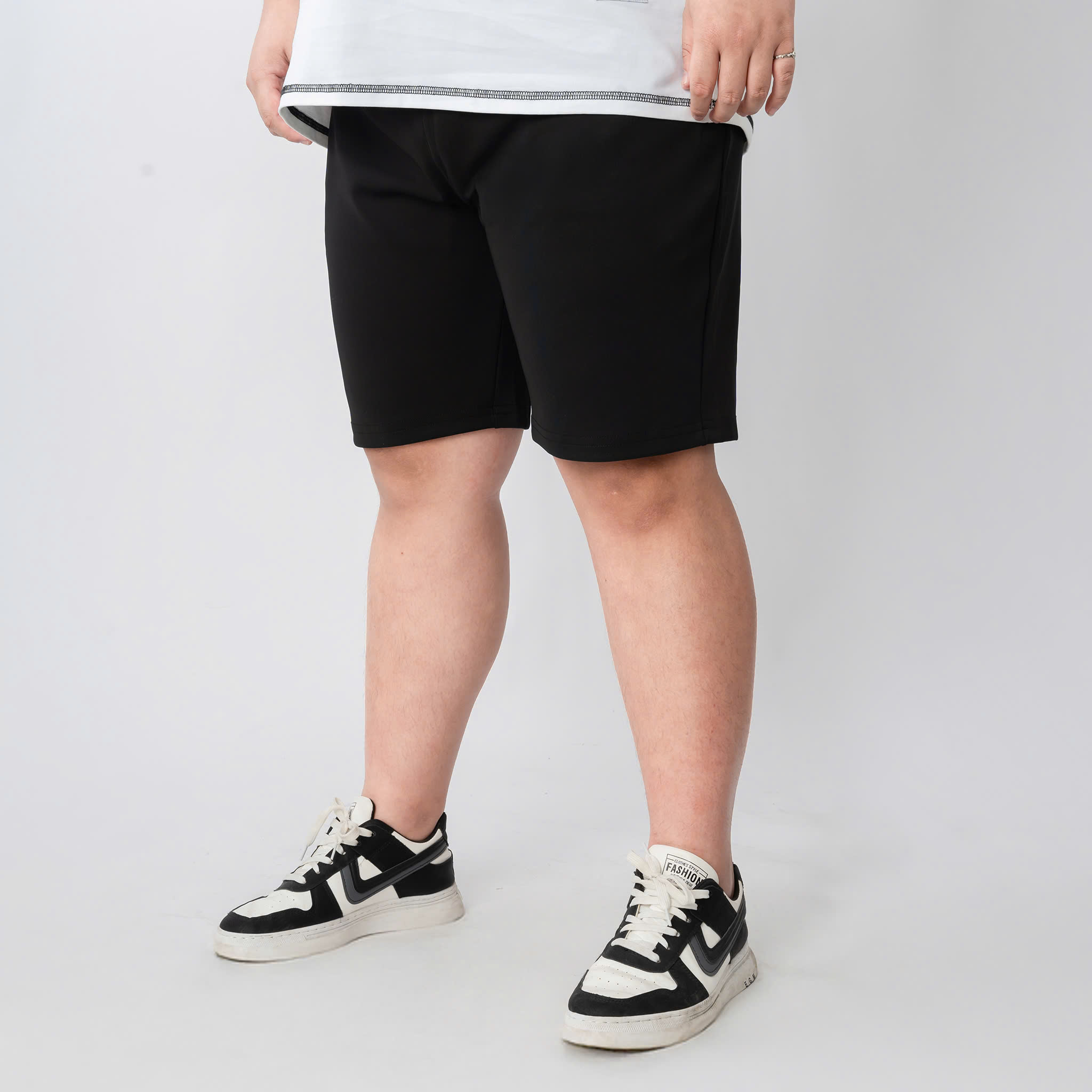Mô tả Quần Sooc Thun Bigsize Nam 80-140kg - Thoáng Mát, Dễ Chịu - ST DEN TRON - 5