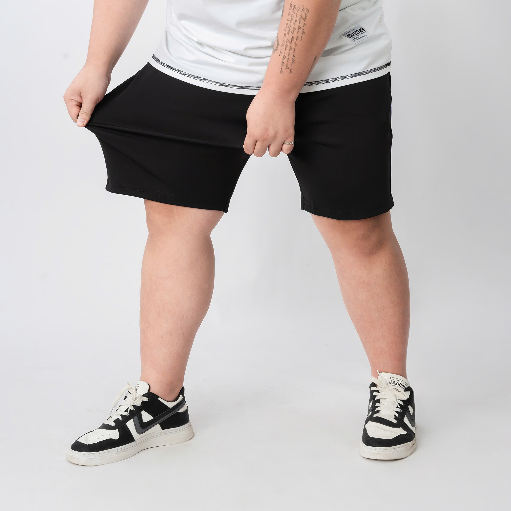 Mô tả Quần Sooc Thun Bigsize Nam 80-140kg - Thoáng Mát, Dễ Chịu - ST DEN TRON - 6