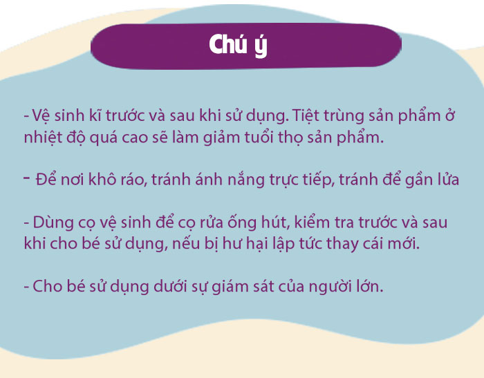 Mô tả b.box Bộ ống hút thay thế và dụng cụ vệ sinh tiện dụng cho bình nước 360 độ - 5