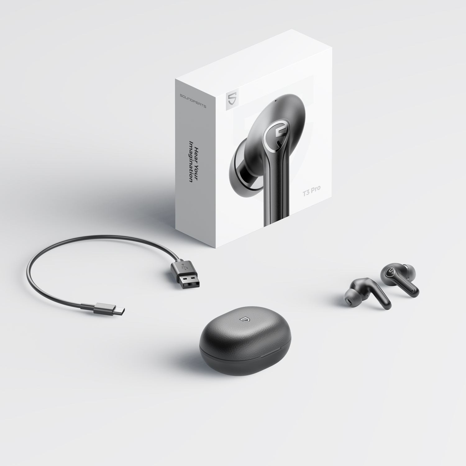 Mô tả Tai nghe True Wireless SoundPEATS T3 Pro ANC Spatial Audio Bluetooth 5.4 - 2