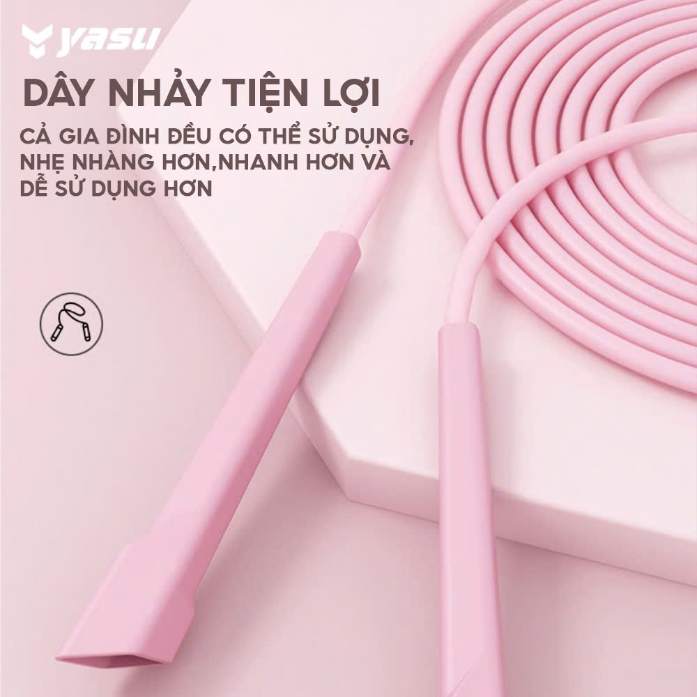 Mô tả Dây nhảy thể dục Boxing ,Tập GYM, tập Cardio hiệu Yasu Đường Kính 4mm - 4