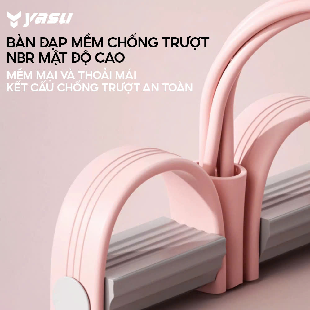 Mô tả Dây Kéo Tập Bụng Kháng Lực 6 ống Yasu - 1
