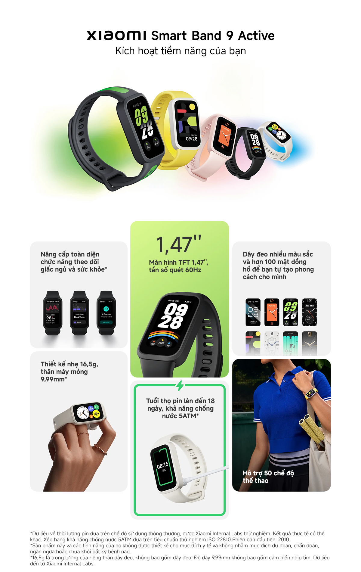 Xiaomi Miband 9 Active