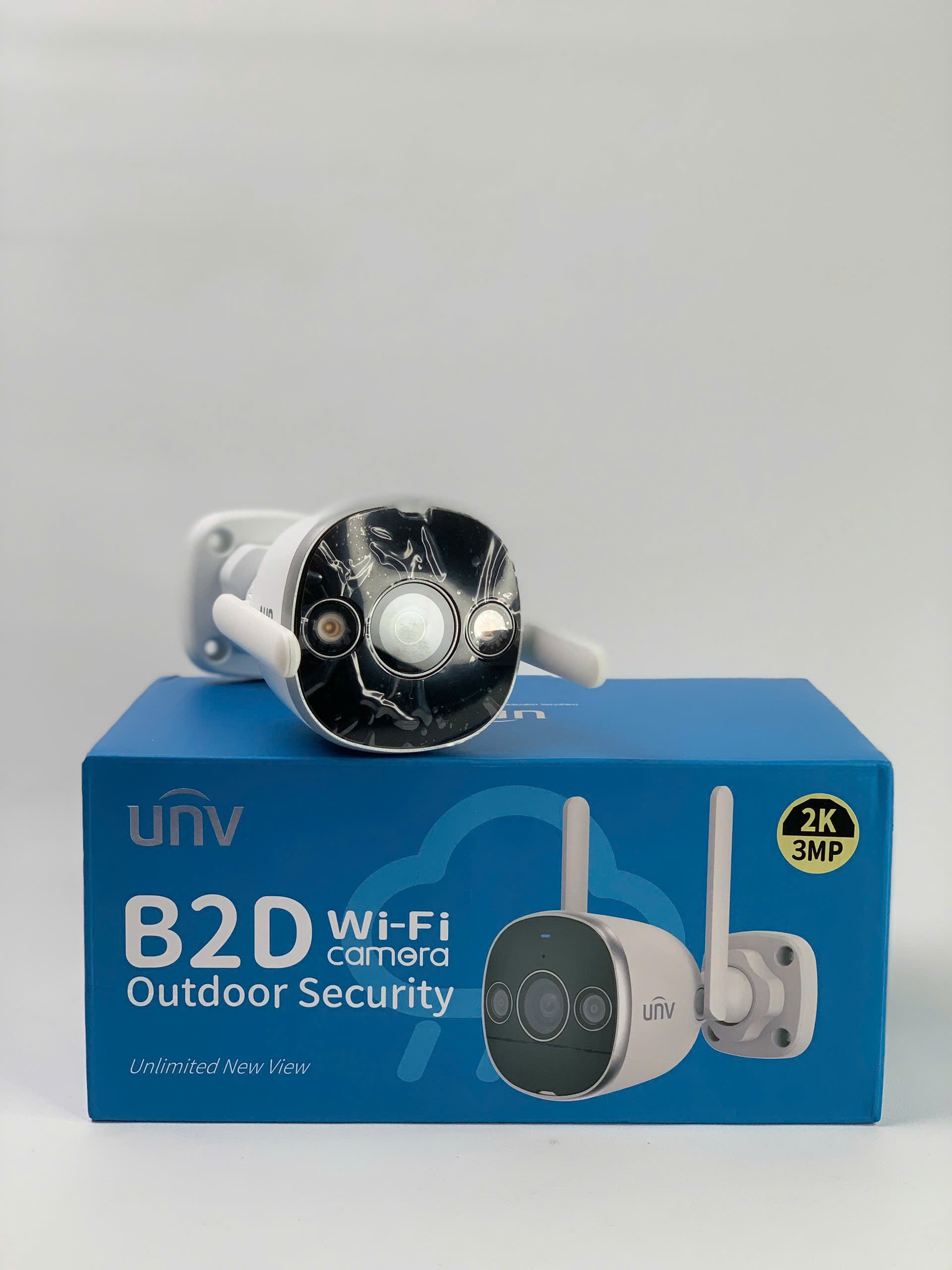 Mô tả Camera wifi quay quét 360 UNIVIEW B2D-M3F3 độ phân giải 3MP còi báo động đàm thoại 2 chiều BH 2 năm - 2