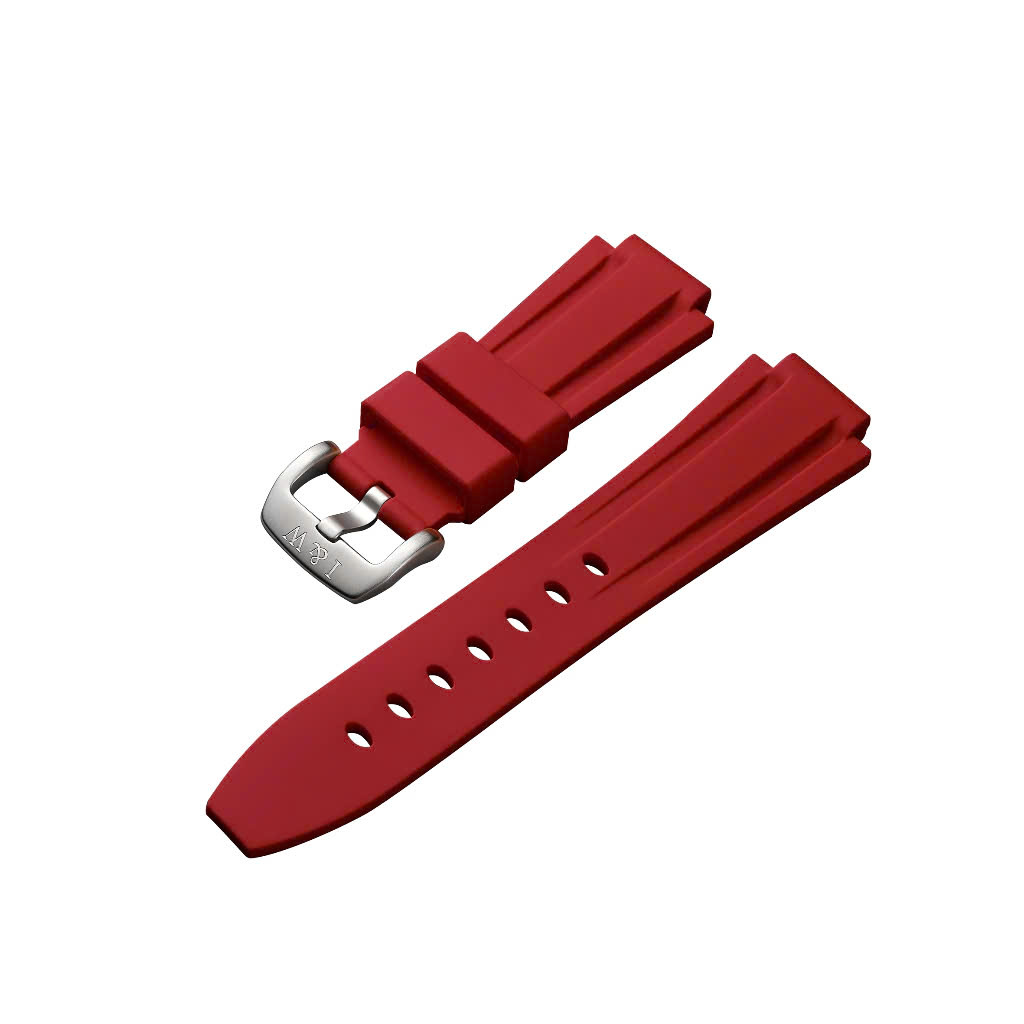 Mô tả Dây Silicon đồng hồ nam I&W Carnival chính hãng SL04 màu cam- Khóa cài bền bỉ chống nước tuyệt đối - 7