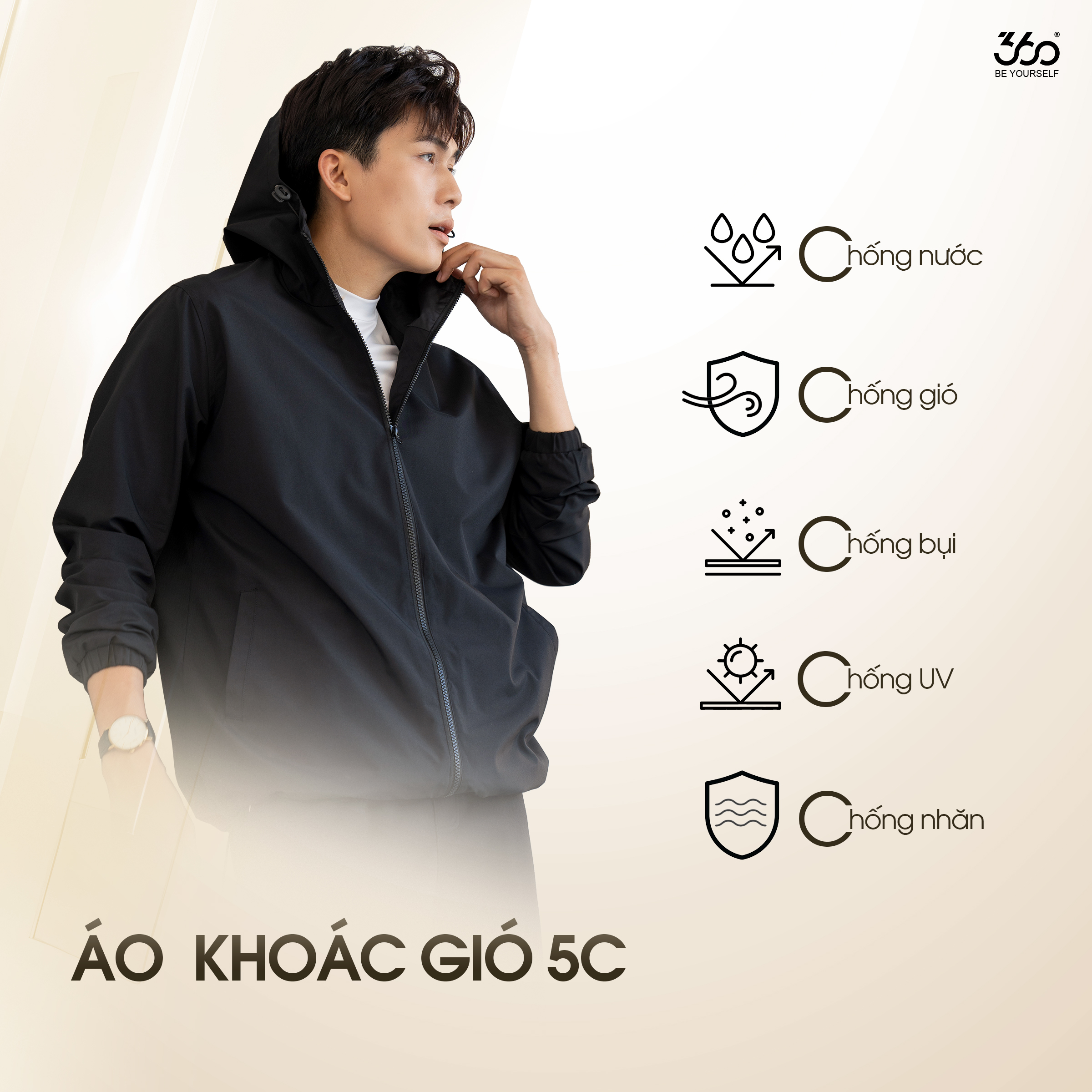 Áo khoác gió 360 Boutique