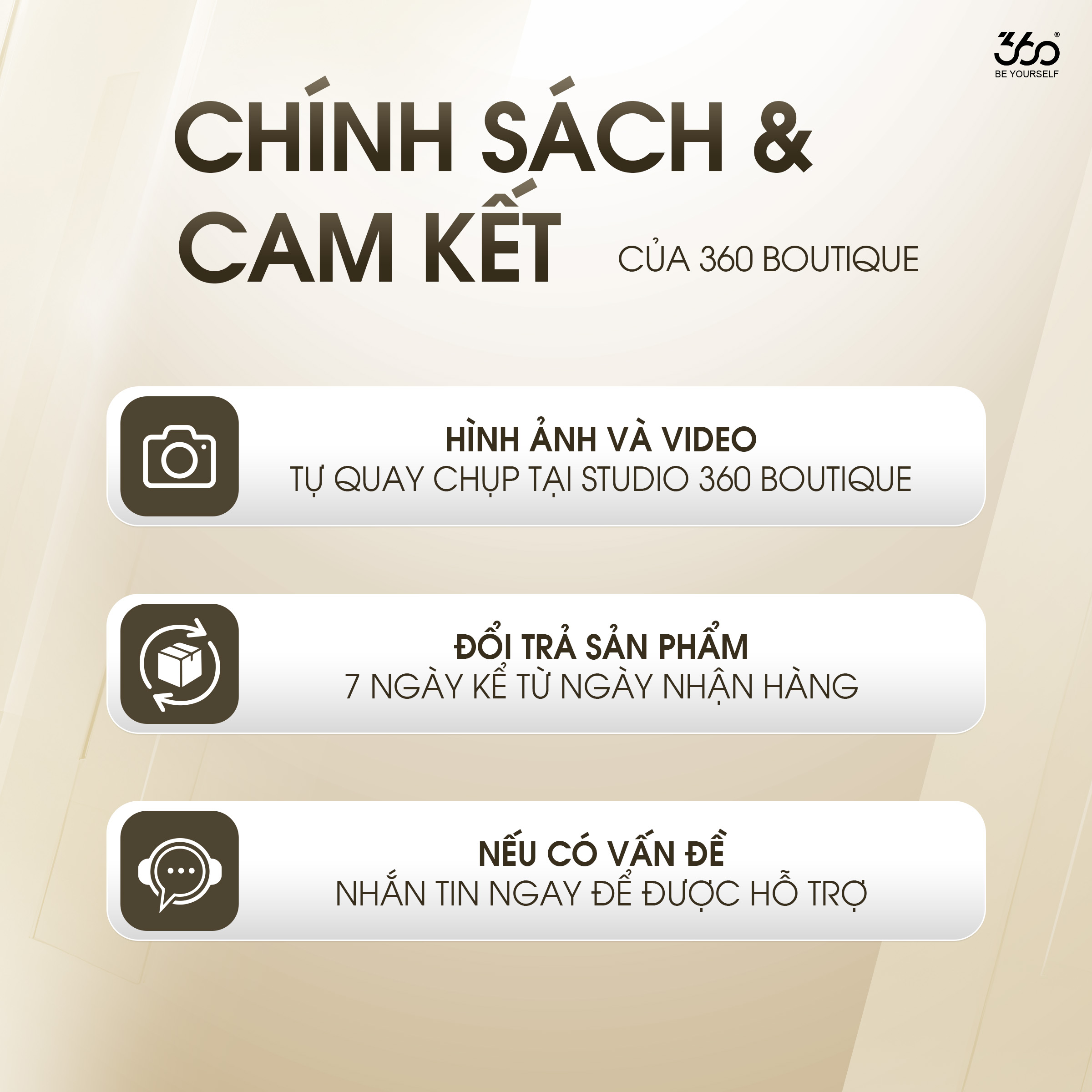360 Boutique - Thương hiệu