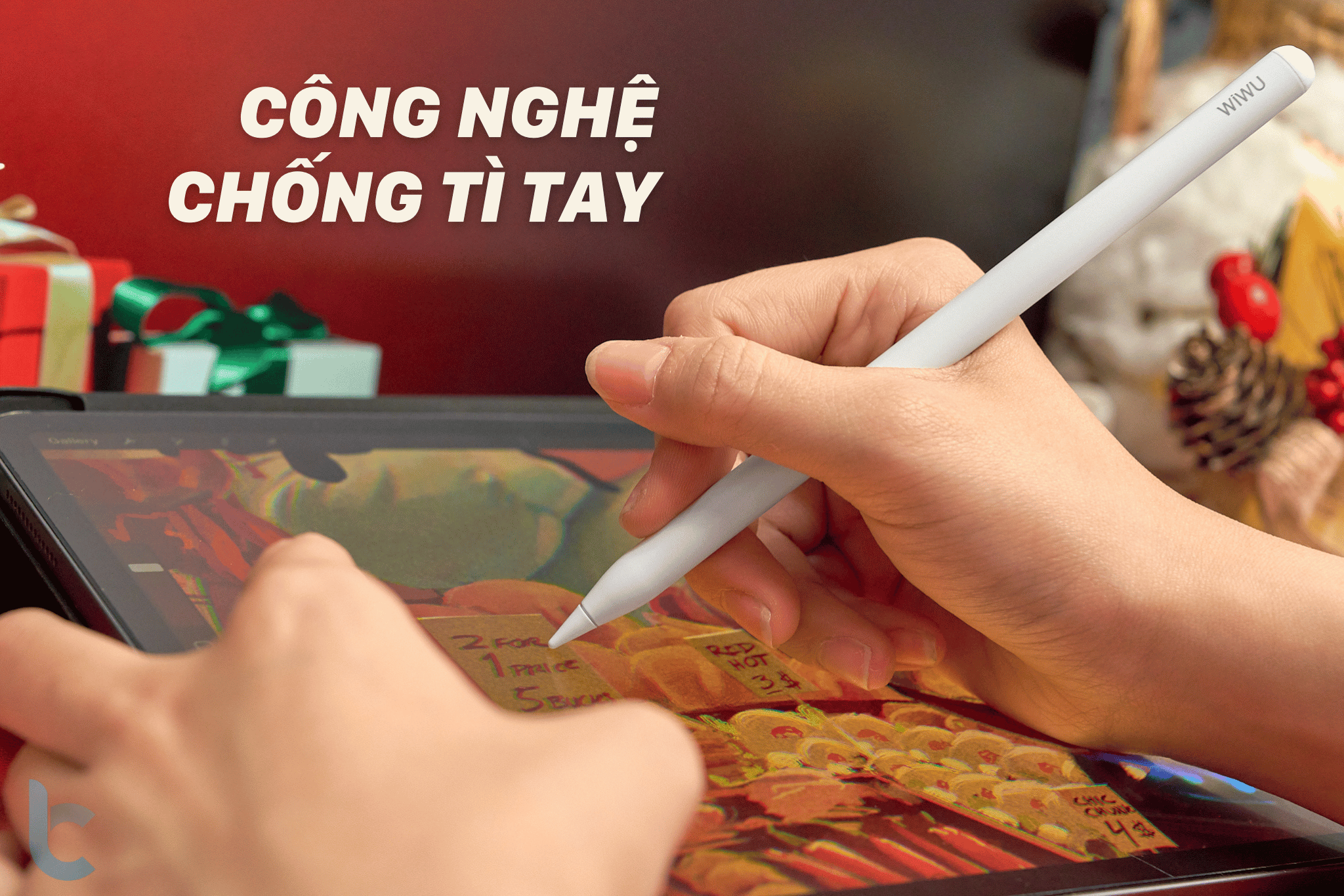 Mô tả Bút Cảm Ứng WiWU Pencil E Cảm Biến Chống Tì Tay, Nét Nghiêng Cho IPAD Pro M4/ Air 6 M2/ IPAD Từ 2018 Trở Lên - 4