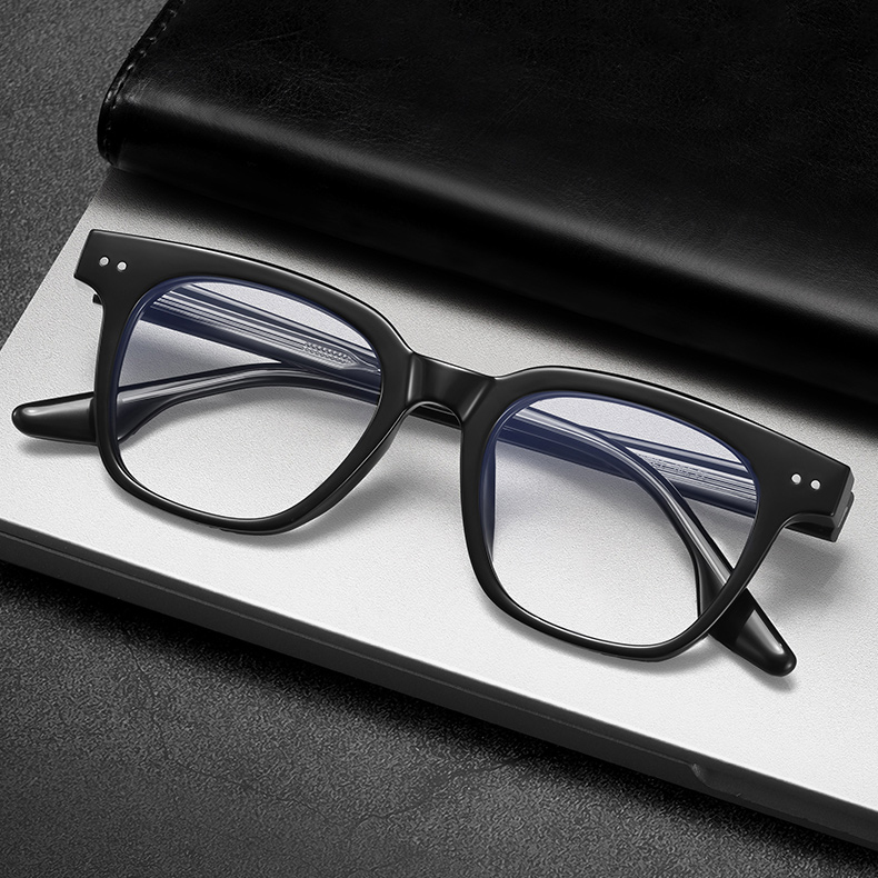 Mô tả Gọng kính cận thời trang nam nữ ANDU EYEWEAR dáng vuông chống tia UV cốt kim loại 17180 - 1