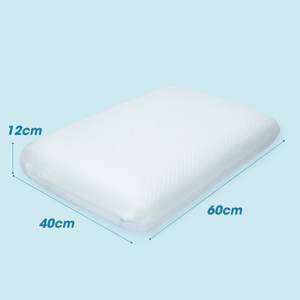 Mô tả Ruột gối cao su non hỗ trợ ngủ ngon NIN House 60x40x12cm cho người lớn, người già - 2