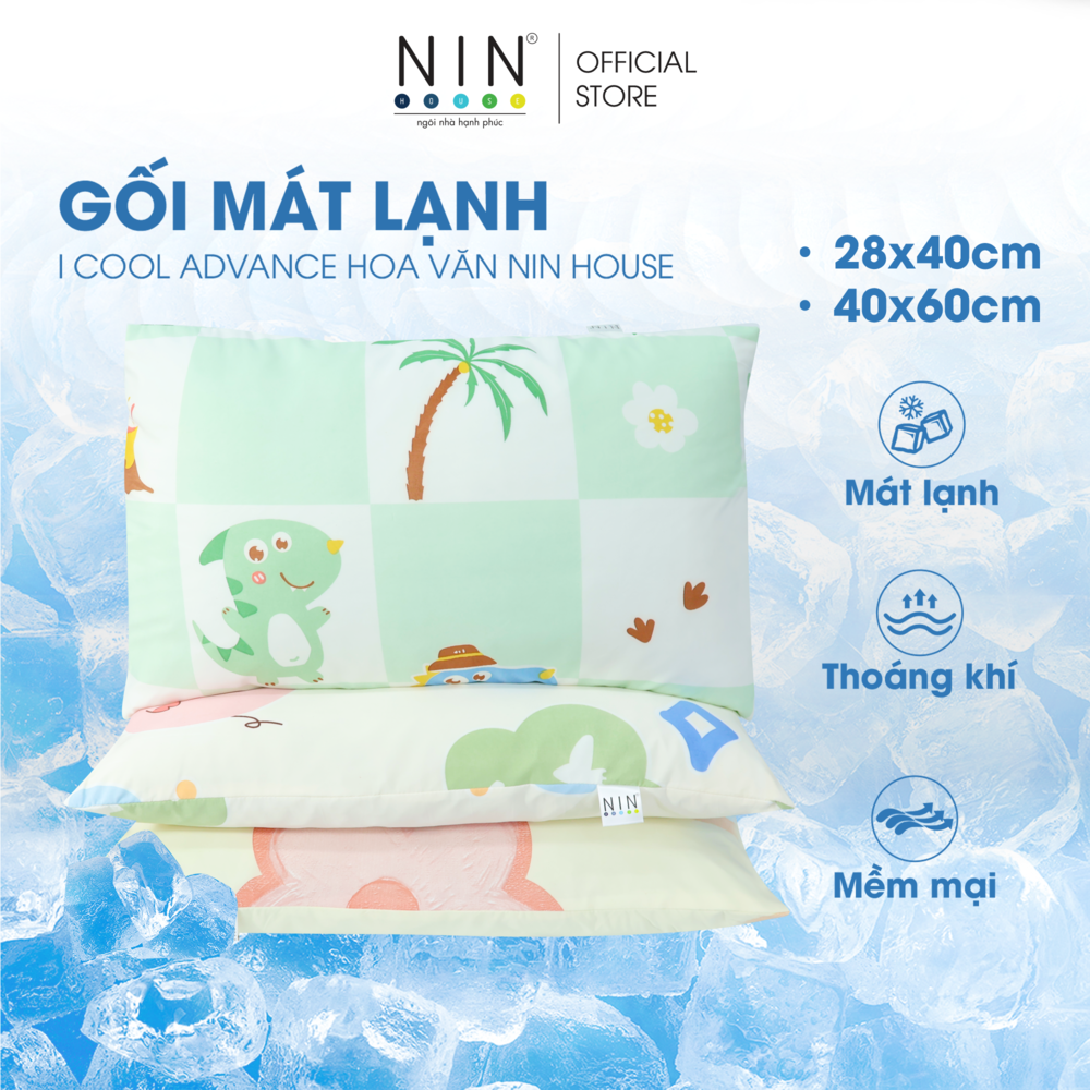 Mô tả RUỘT GỐI NẰM I COOL ADVANCE HOA VĂN NIN HOUSE NHIỀU KÍCH THƯỚC - 1