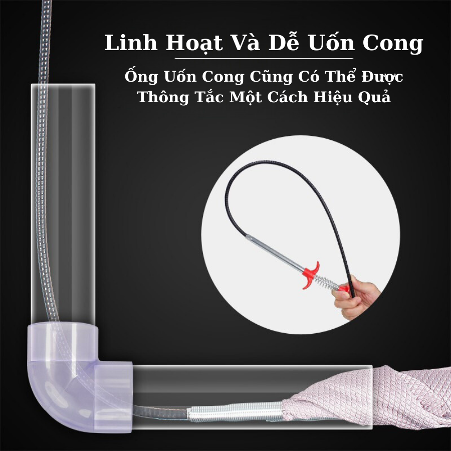 Cây Gắp Rác Ống Cống Dụng Cụ Gắp Rác Thông Cống Đa Năng Gắp Rác Bồn Cầu ...