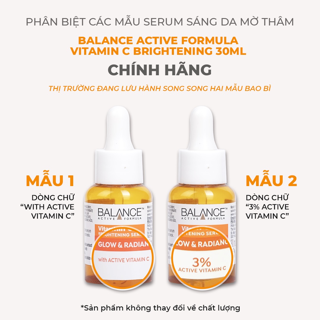 Serum Balance Vitamin C Brightening