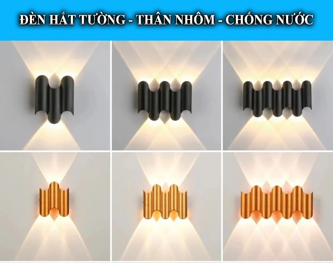 Mô tả Đèn Hắt Tường Energy Green Lighting Chống Nước 2 Đầu Chiếu Sáng DT-9032 - Trang Trí Ngoài Trời - 1