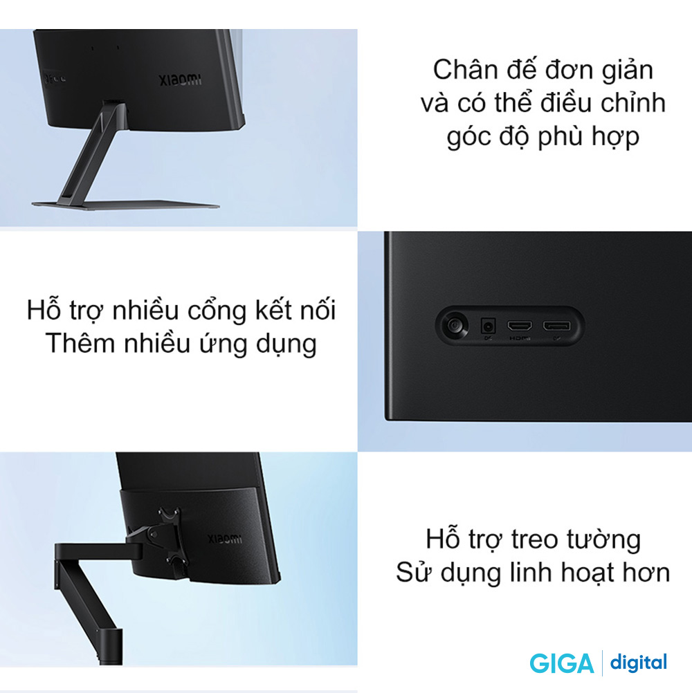 Mô tả Màn hình máy tính Xiaomi A24i 24 inch/ A27i 27inch - FullHD (1920x1080)/IPS 100Hz - 8