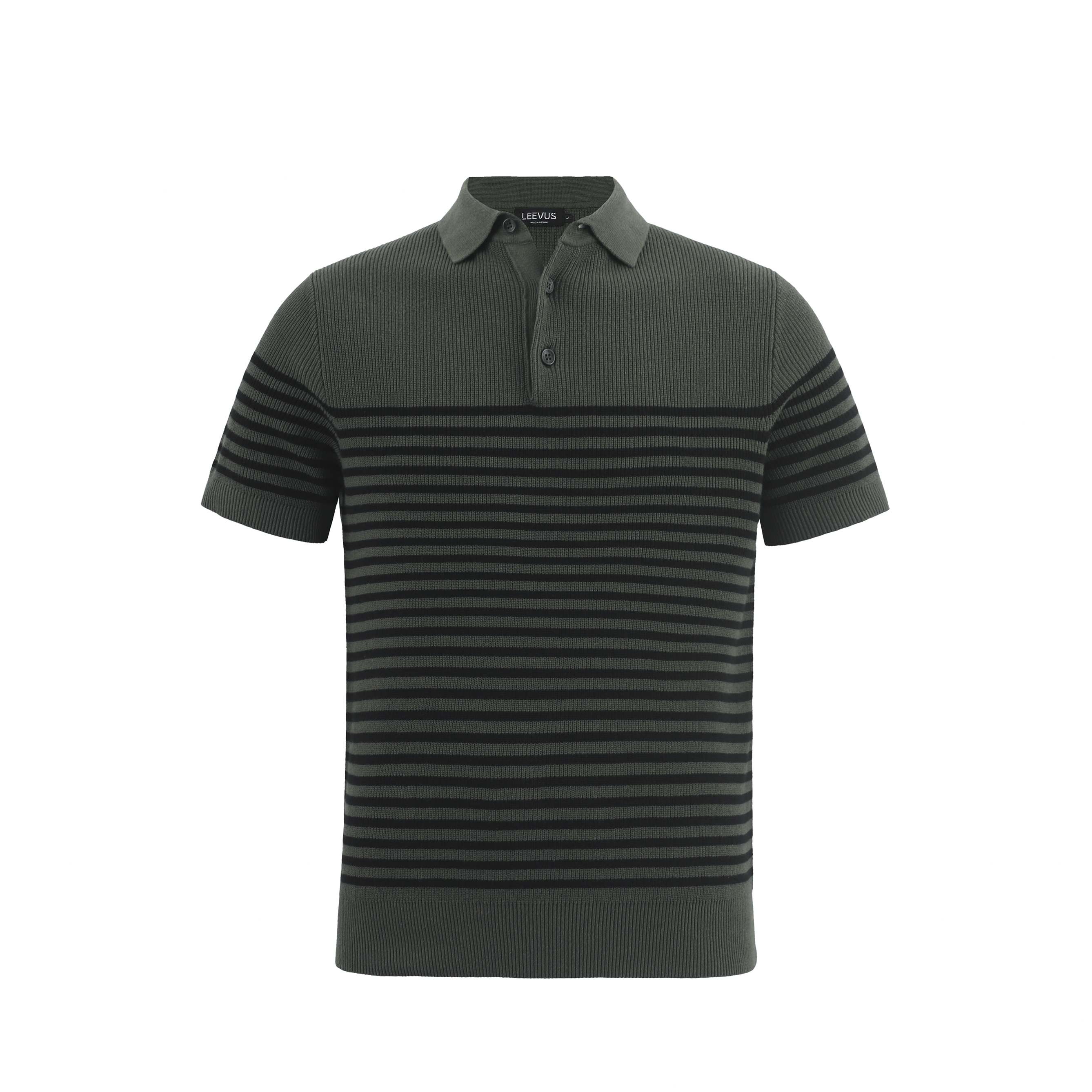 Phom dáng Slim Fit Áo Polo LEEVUS APL334