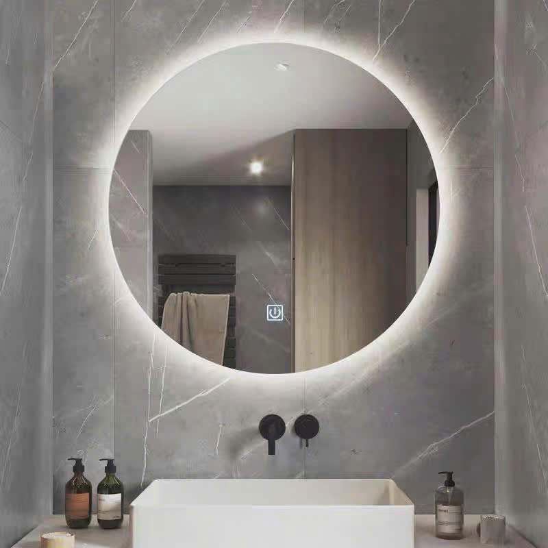 Mô tả Gương tròn treo tường led cảm ứng cao cấp VUADECOR kích thước theo yêu cầu - 5