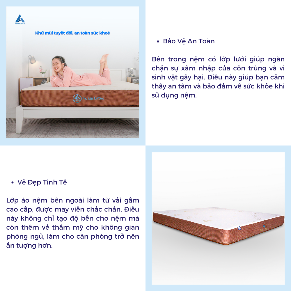 Công nghệ Nệm Aroma chi tiết
