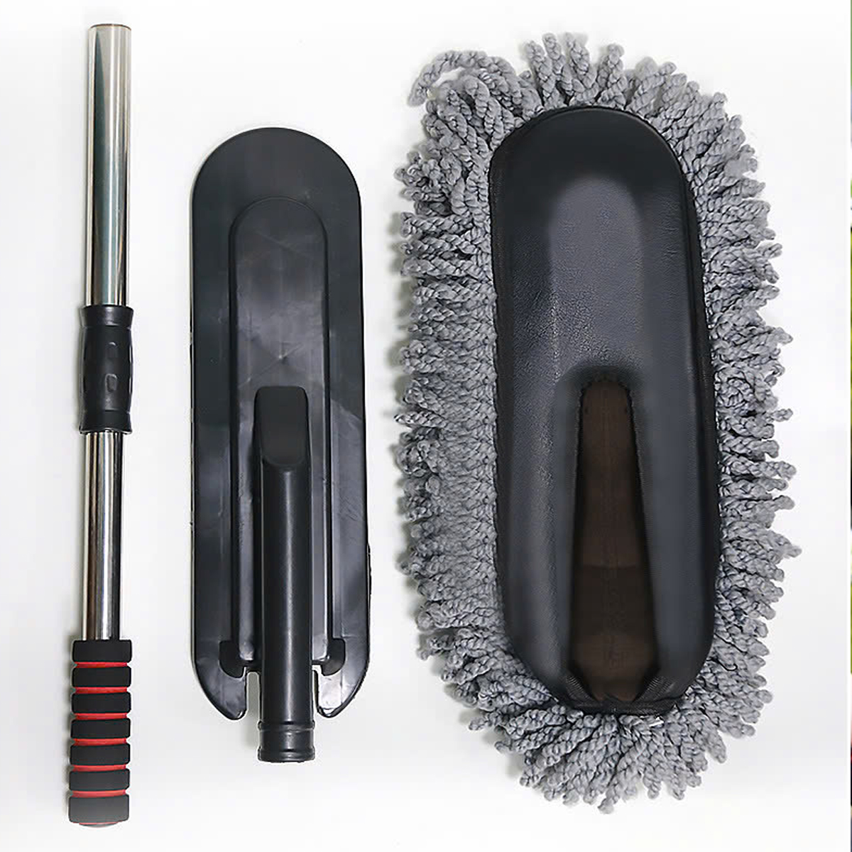 Mô tả Chổi Rửa Xe Ô Tô Chổi Lau Xe Đa Năng Chính Hãng Amalife Cán Có Thể Kéo Dài Sợi Microfiber Quang Dầu - 2