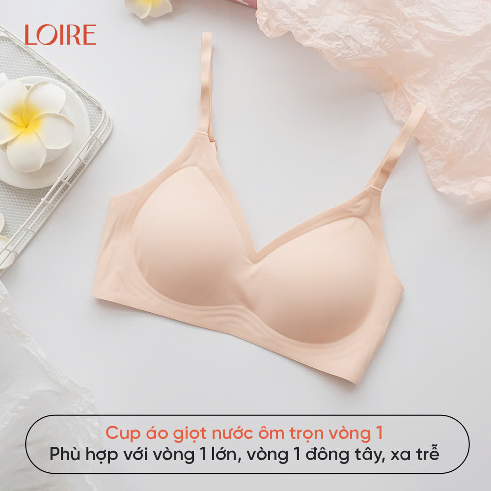 Mô tả Áo Lót Không Gọng Đệm Mỏng Ôm Gom Tốt Chất Su Đúc Tàng Hình Loirechic BRDE193 - 3