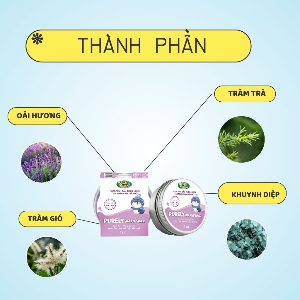 Mô tả Sáp Giữ Ấm Pozo Cho Bé Yêu COMBO 2 HỘP - 2