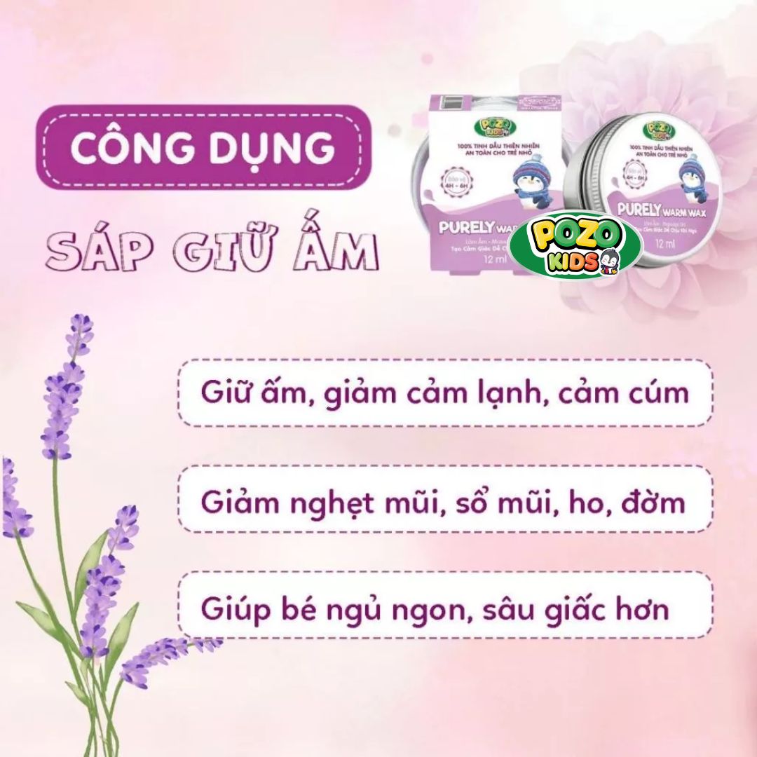 Mô tả Sáp Giữ Ấm Pozo Cho Bé Yêu COMBO 2 HỘP - 3