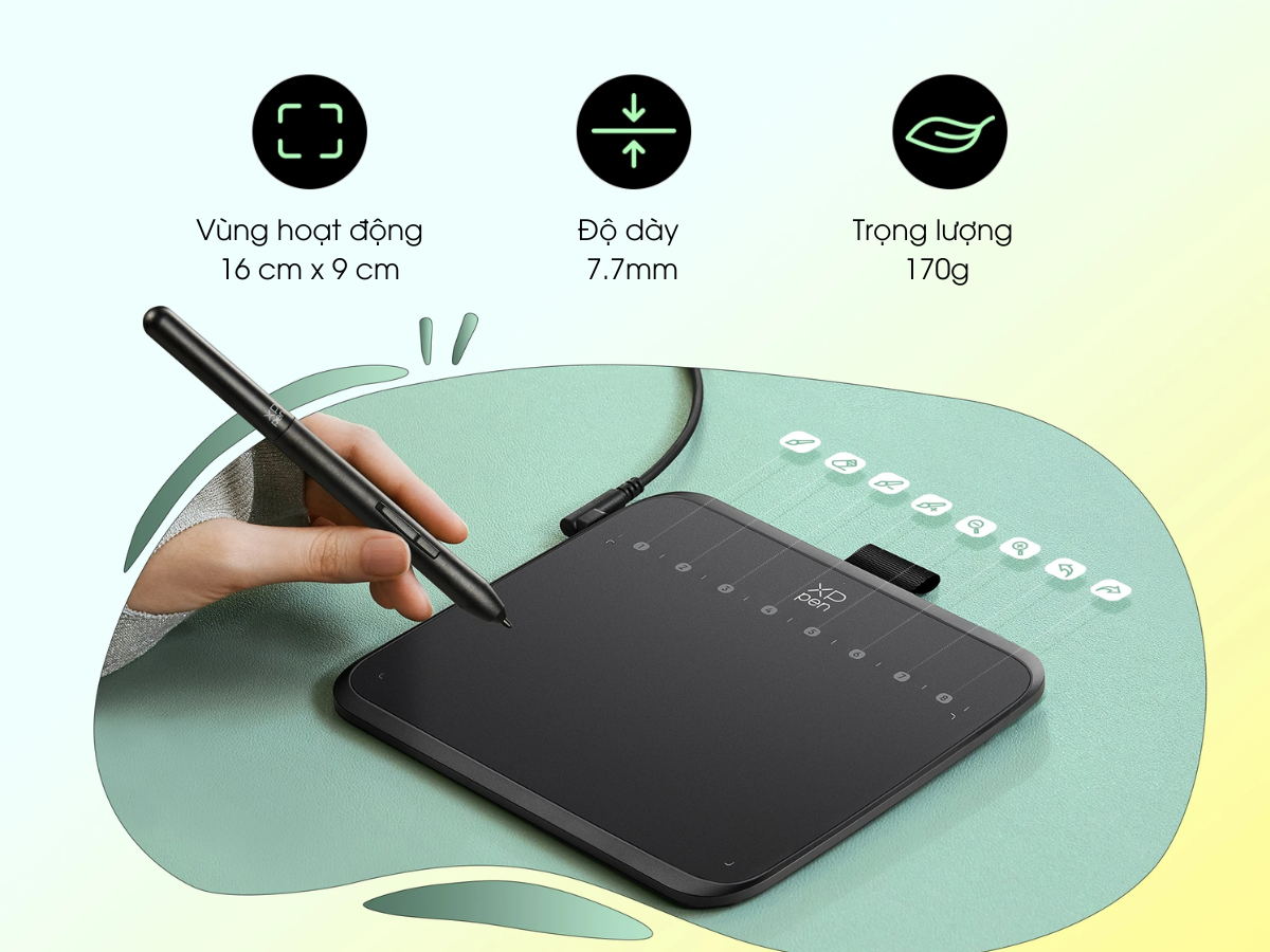 Mô tả Bảng Vẽ Điện Tử XP-PEN Deco 640 - Bảng Vẽ Điện Đa Năng - 2