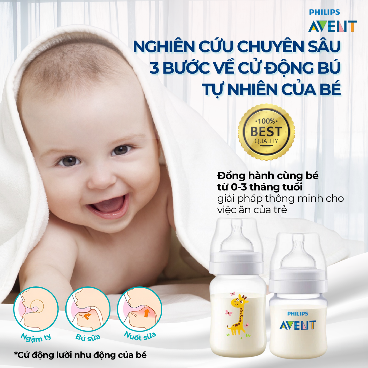 Mô tả Bình Sữa Philips Avent Shrink Wrap Classic Cho Bé Cổ Rộng Natural An Toàn, Chống Đầy Hơi Sặc Sữa - 7