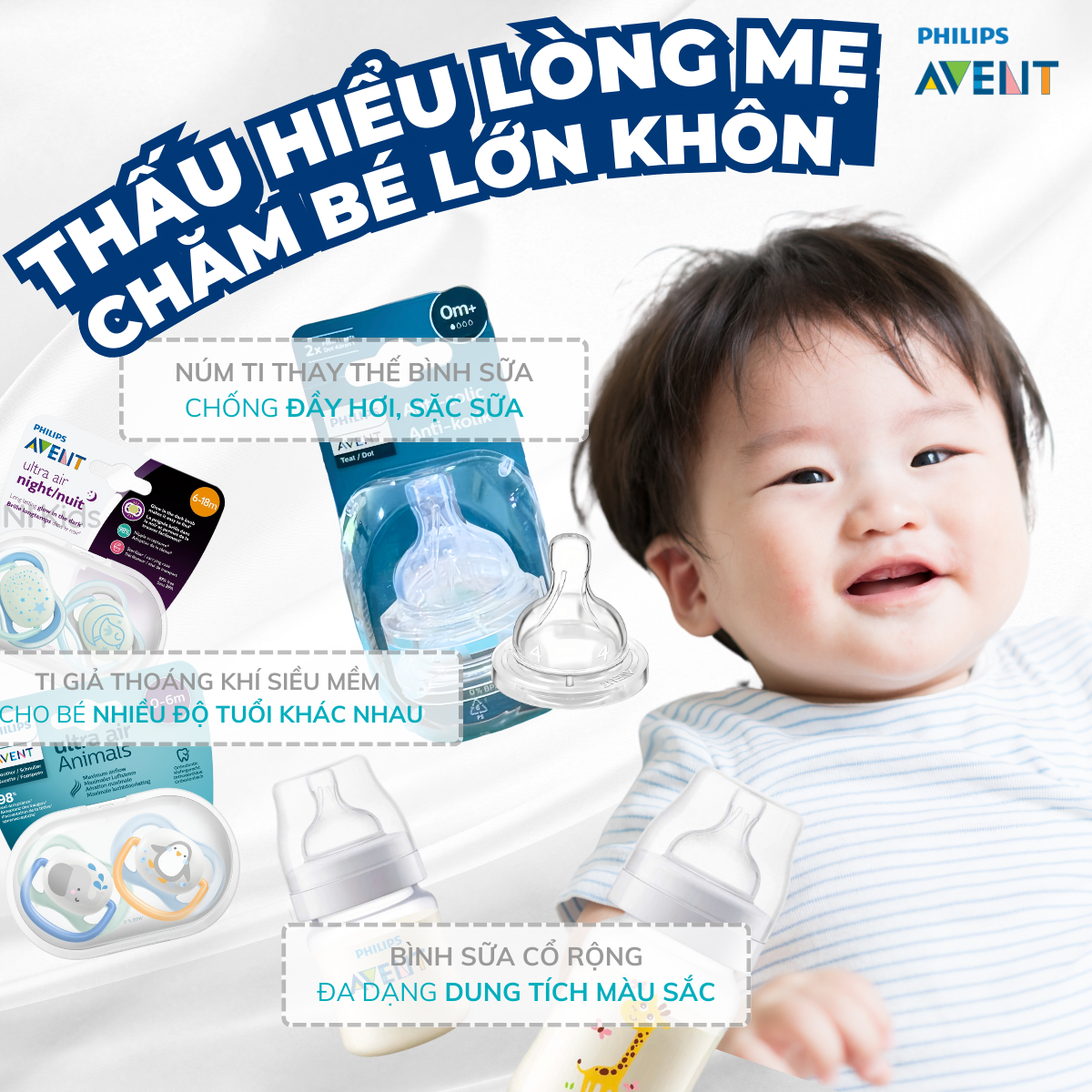 Mô tả Bình Sữa Philips Avent Shrink Wrap Classic Cho Bé Cổ Rộng Natural An Toàn, Chống Đầy Hơi Sặc Sữa - 8