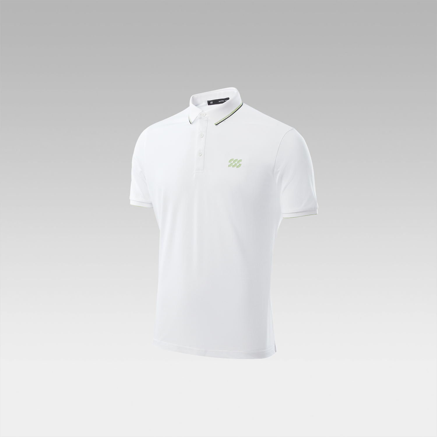 Mô tả Áo POLO nam HLA Sportsday basic logo viền cổ thể thao thoáng khí và thoải mái vận động - 2