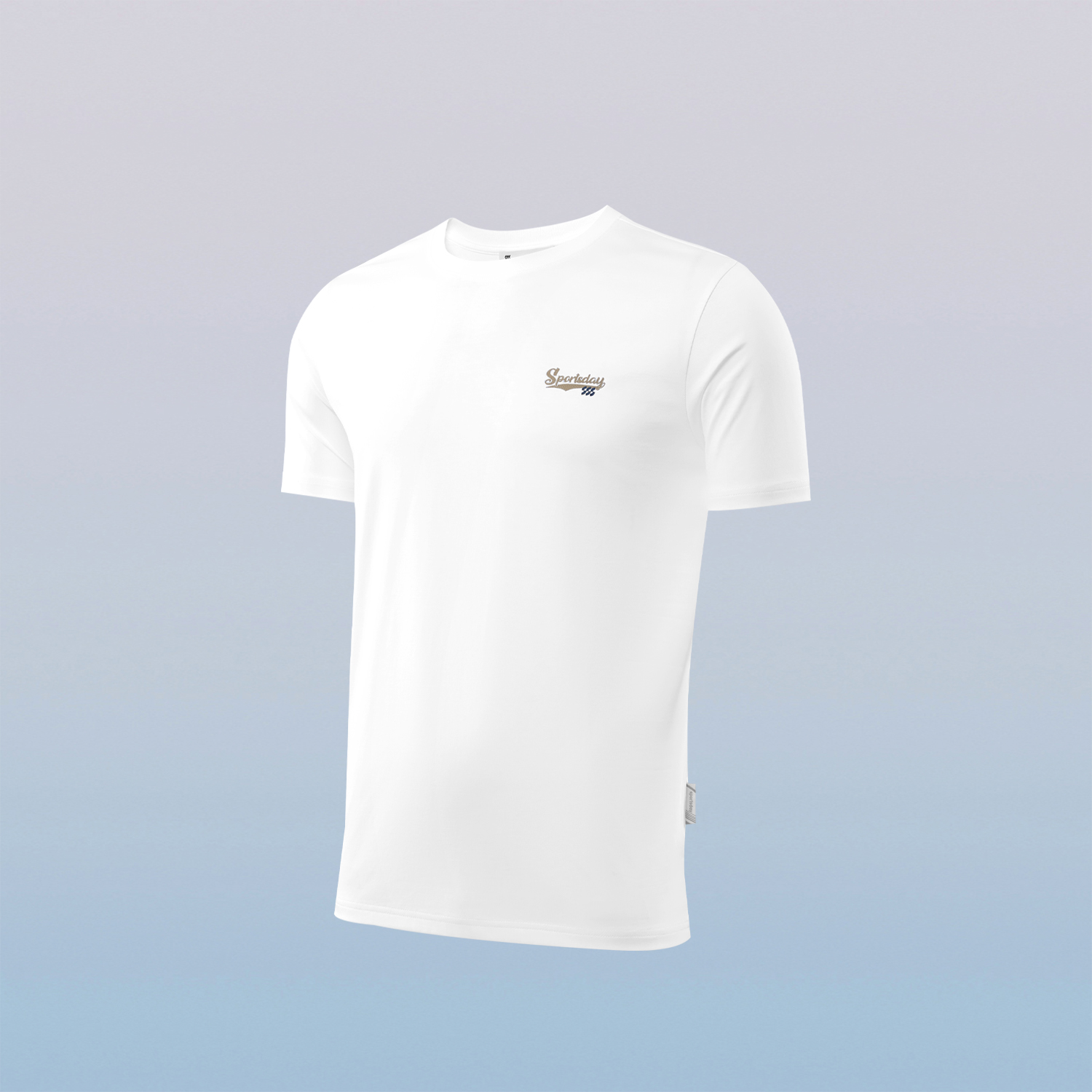 Mô tả Áo thun nam HLA Sportsday co giãn thoáng khí logo basic, thấm hút nhanh, chất liệu mềm nhẹ - 2