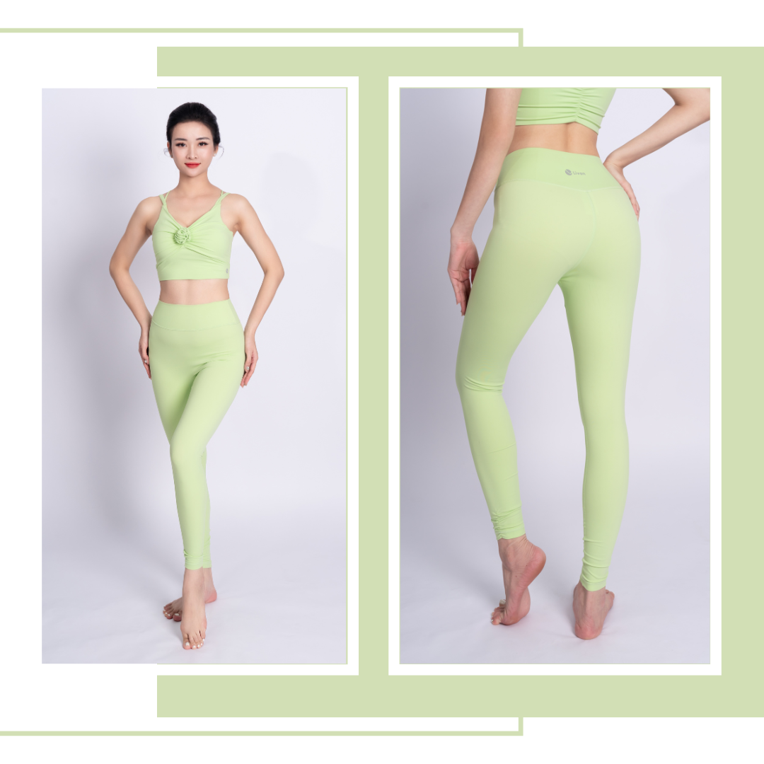 Mô tả Bộ Tập Yoga LV24N01F507 Thiết Kế Bra Nhún Hoa Đệm Rời & Quần Legging Cạp Cao Livan Sport, Bộ Tập Yoga Nữ, Đồ Tập Yoga Nữ - 5