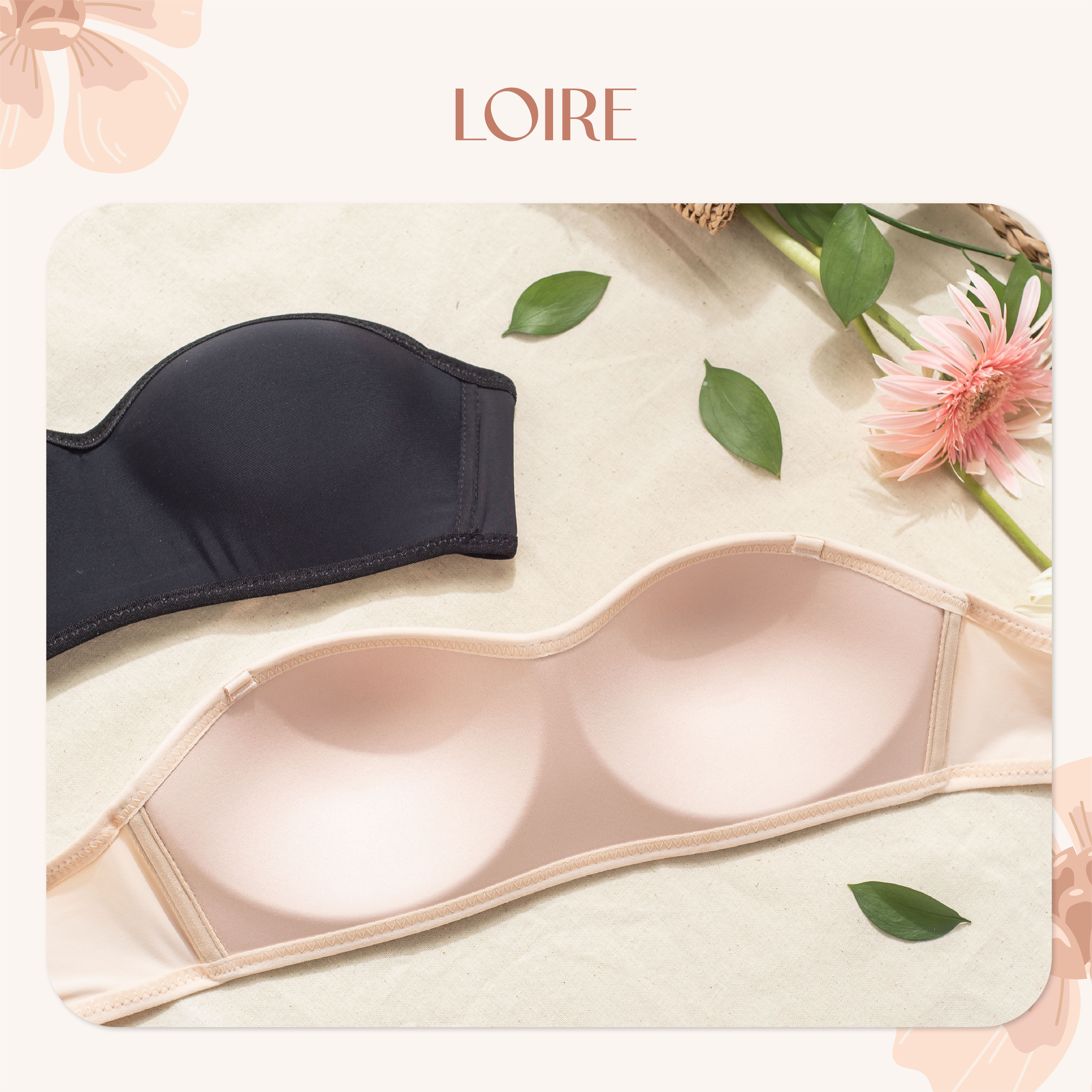 Mô tả Áo Quây Không Gọng Đệm Mỏng LOIRECHIC BRQ12 - 3