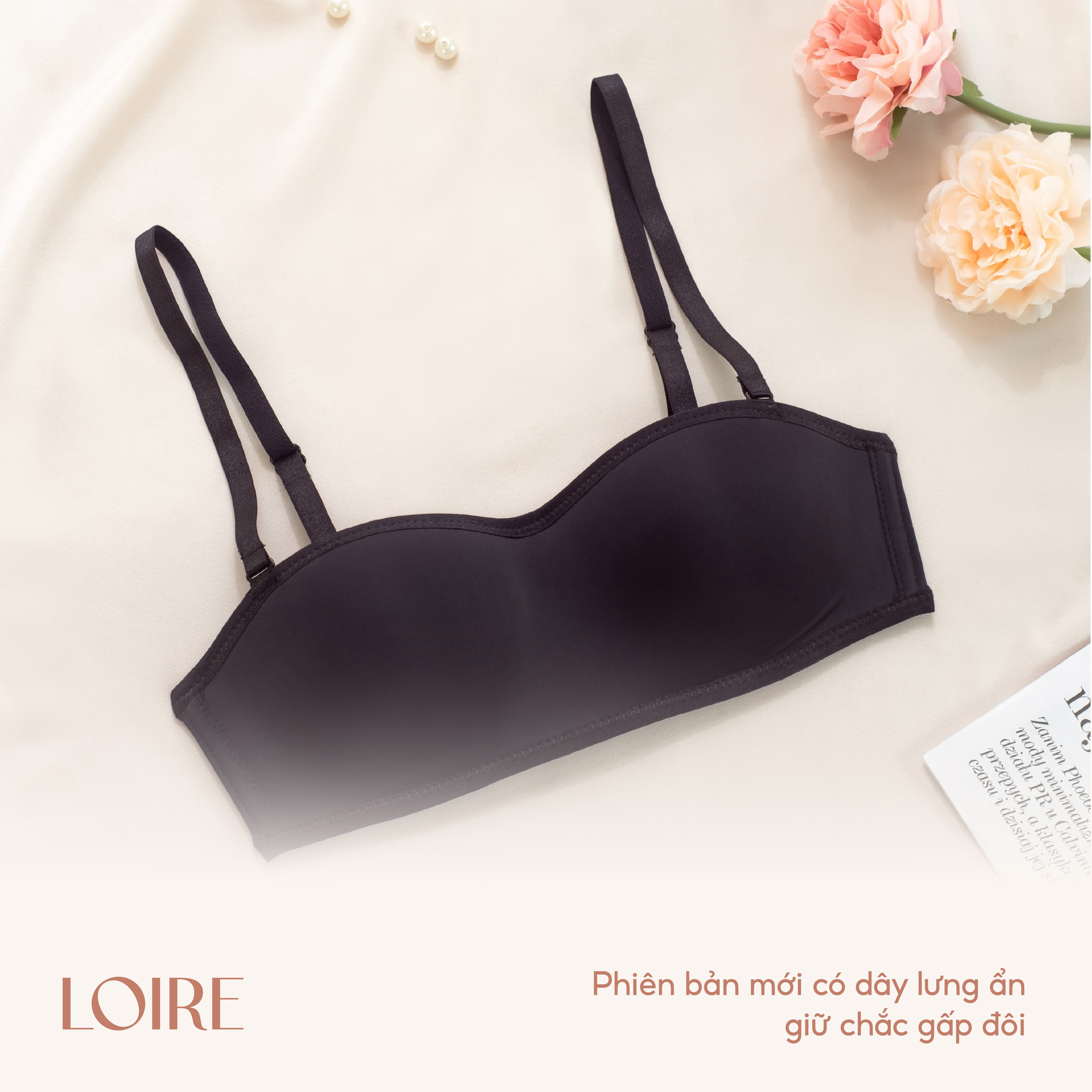 Mô tả Áo Quây Không Gọng Đệm Mỏng LOIRECHIC BRQ12 - 4