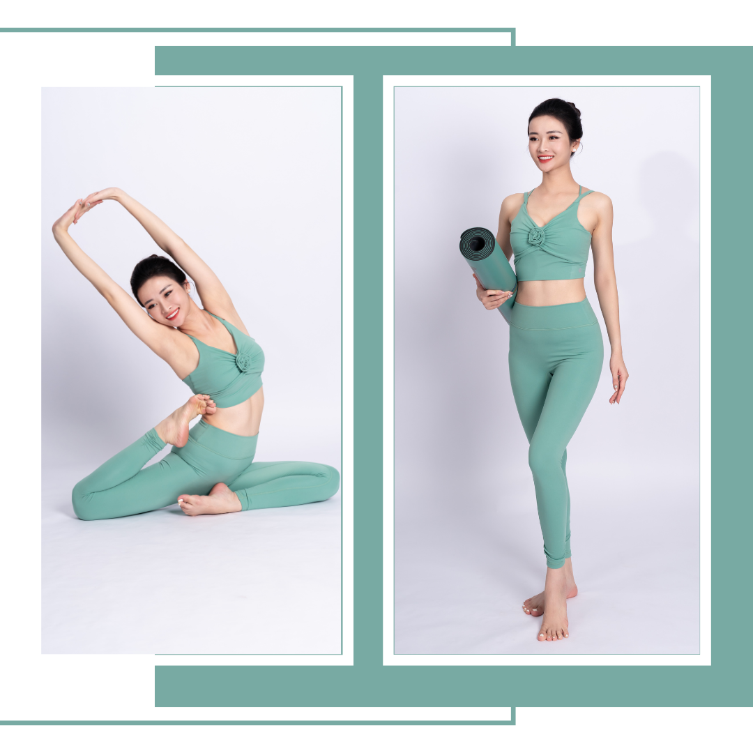 Mô tả Bộ Tập Yoga LV24N01F507 Thiết Kế Bra Nhún Hoa Đệm Rời & Quần Legging Cạp Cao Livan Sport, Bộ Tập Yoga Nữ, Đồ Tập Yoga Nữ - 7
