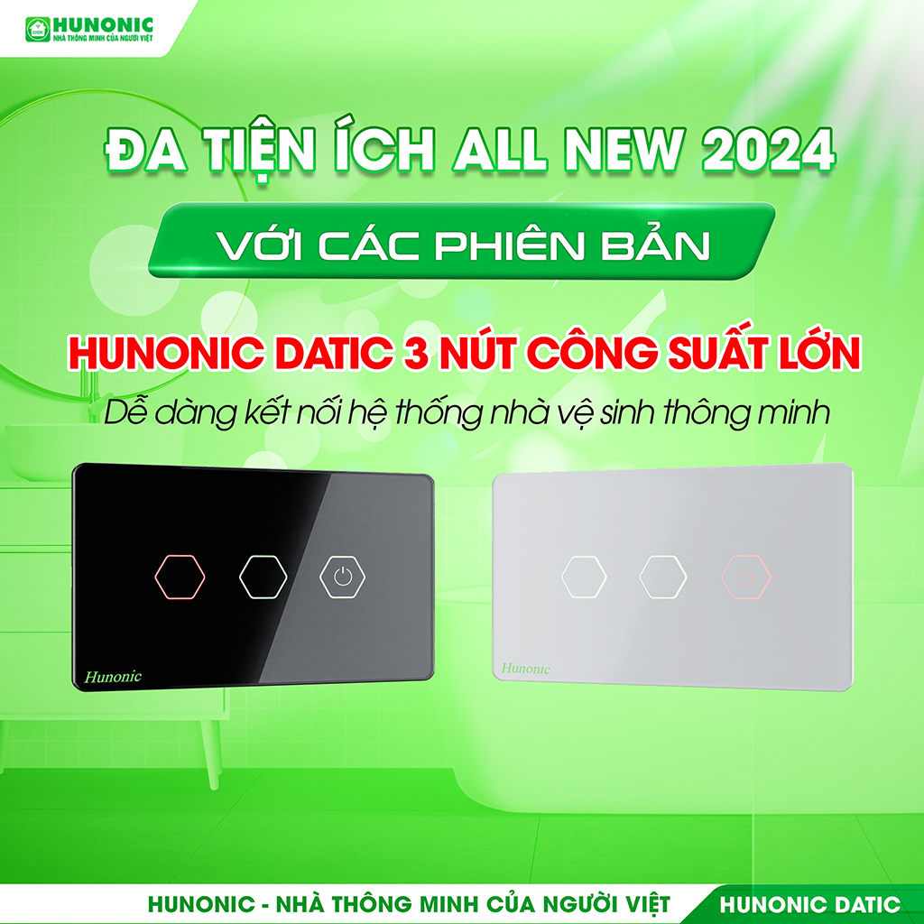 Công Tắc Hunonic Datic - Điều khiển qua điện thoại