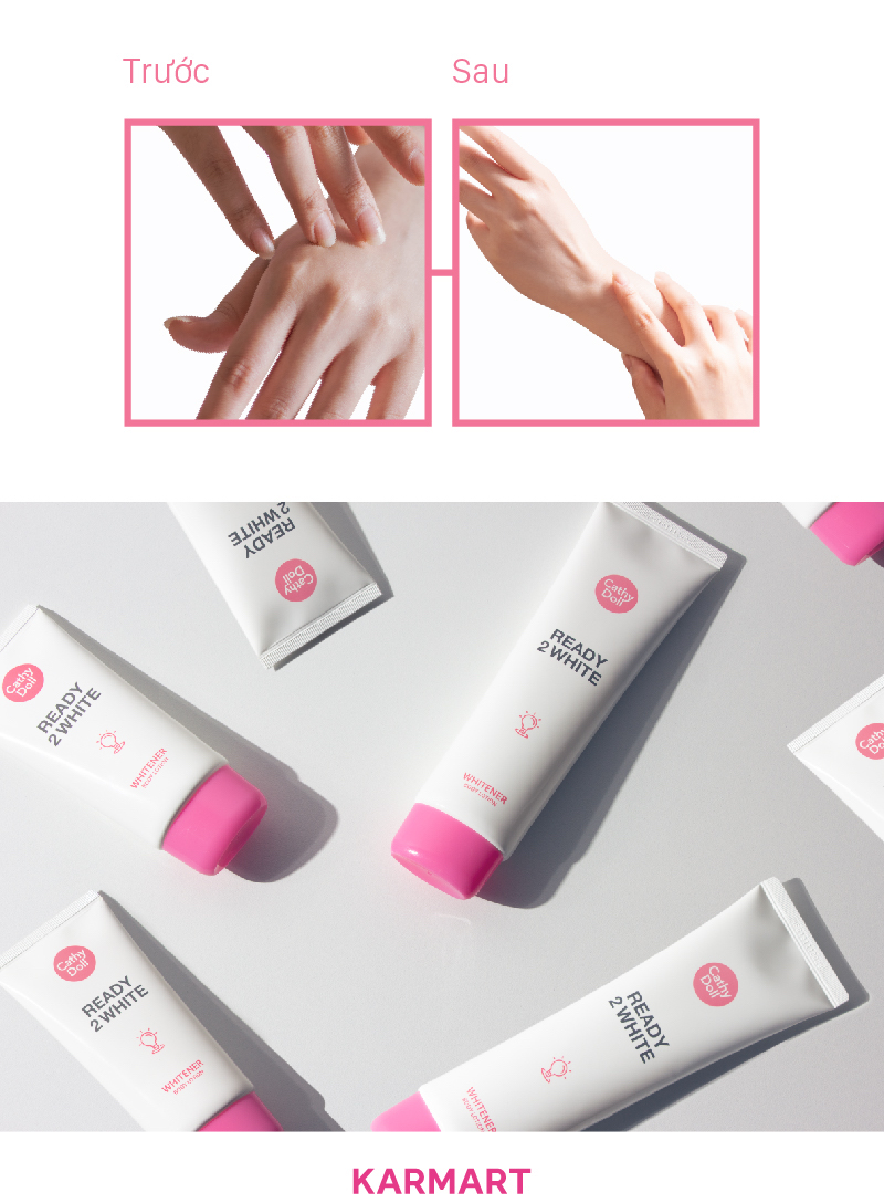 Mô tả Sữa Dưỡng Thể Sáng Da Cathy Doll Ready 2 White Whitener Body Lotion 150ml - 3