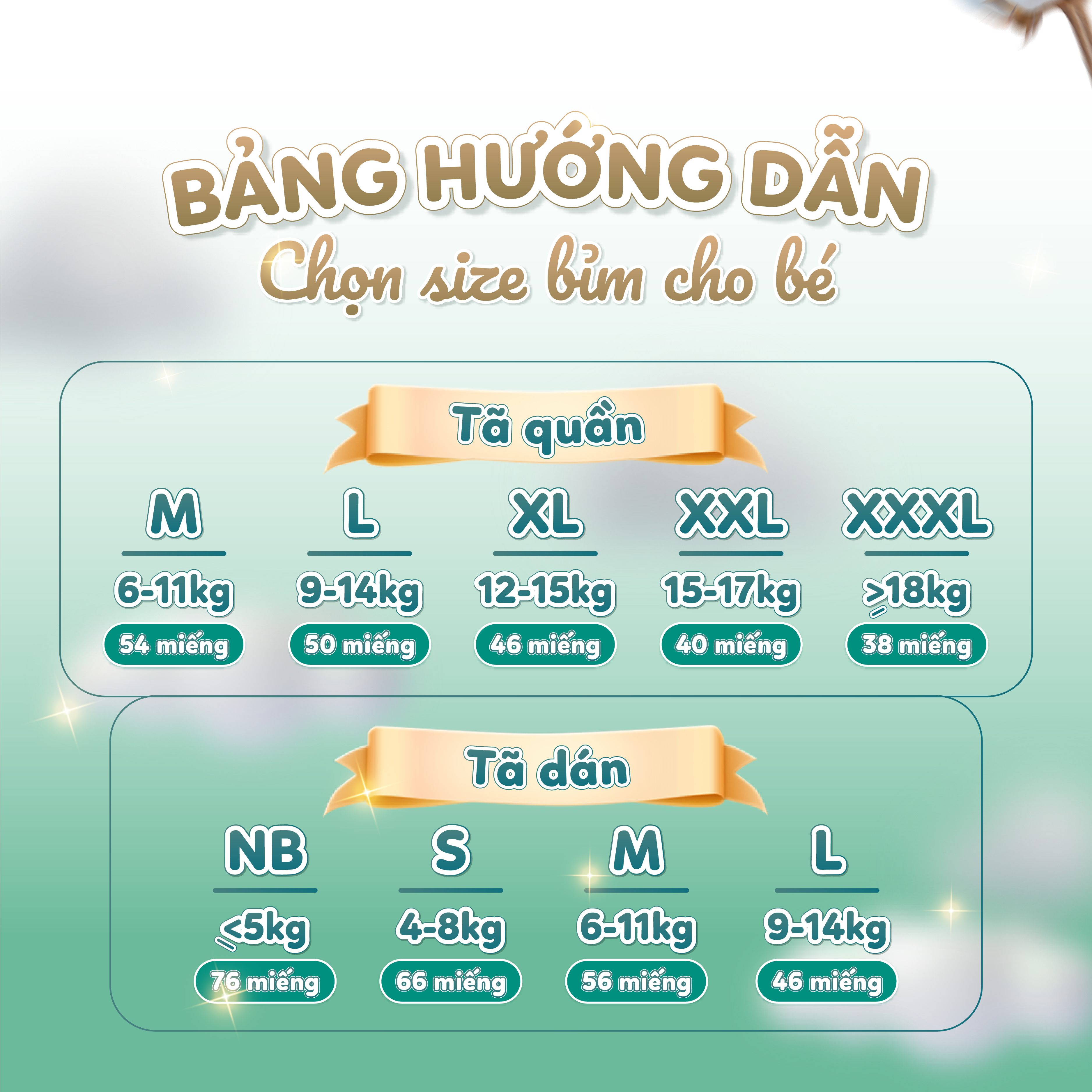 Mô tả Combo 6 Bịch Tã/Bỉm Babies Organic Mỏng Thoáng, Siêu Thấm Hút, Mềm Mịn, Có Đủ Size NB/S/M/L/XL/2XL/3XL - 11