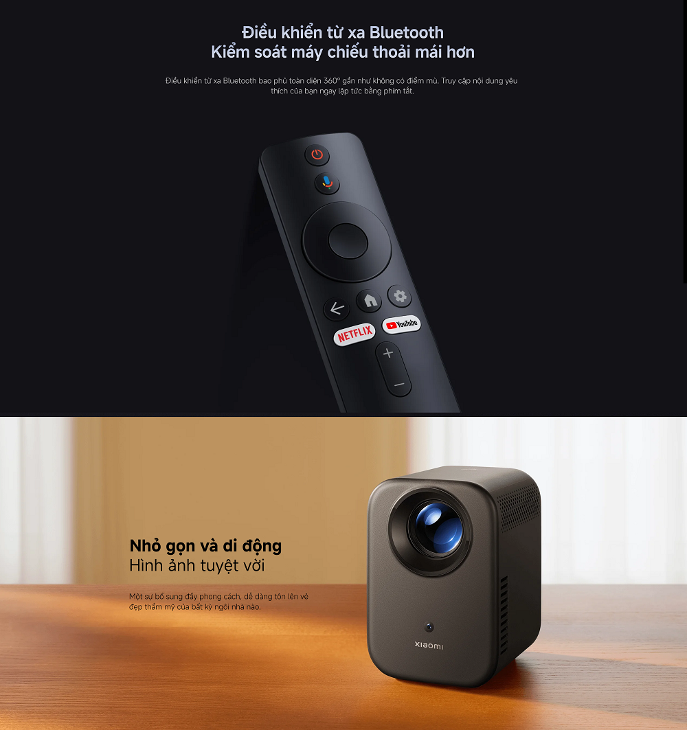 New 2025 Máy chiếu thông minh Xiaomi L1 Pro / Xiaomi L1 60-100inch 2GB ...