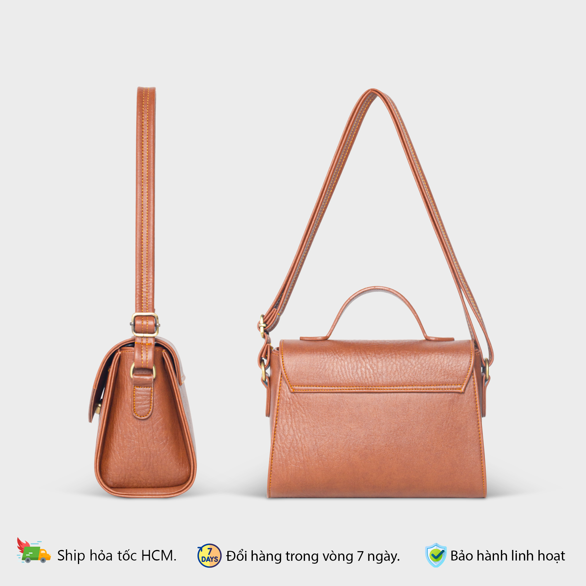 Mô tả Túi đeo chéo nữ thời trang đa năng Fadoda FN40 - 4