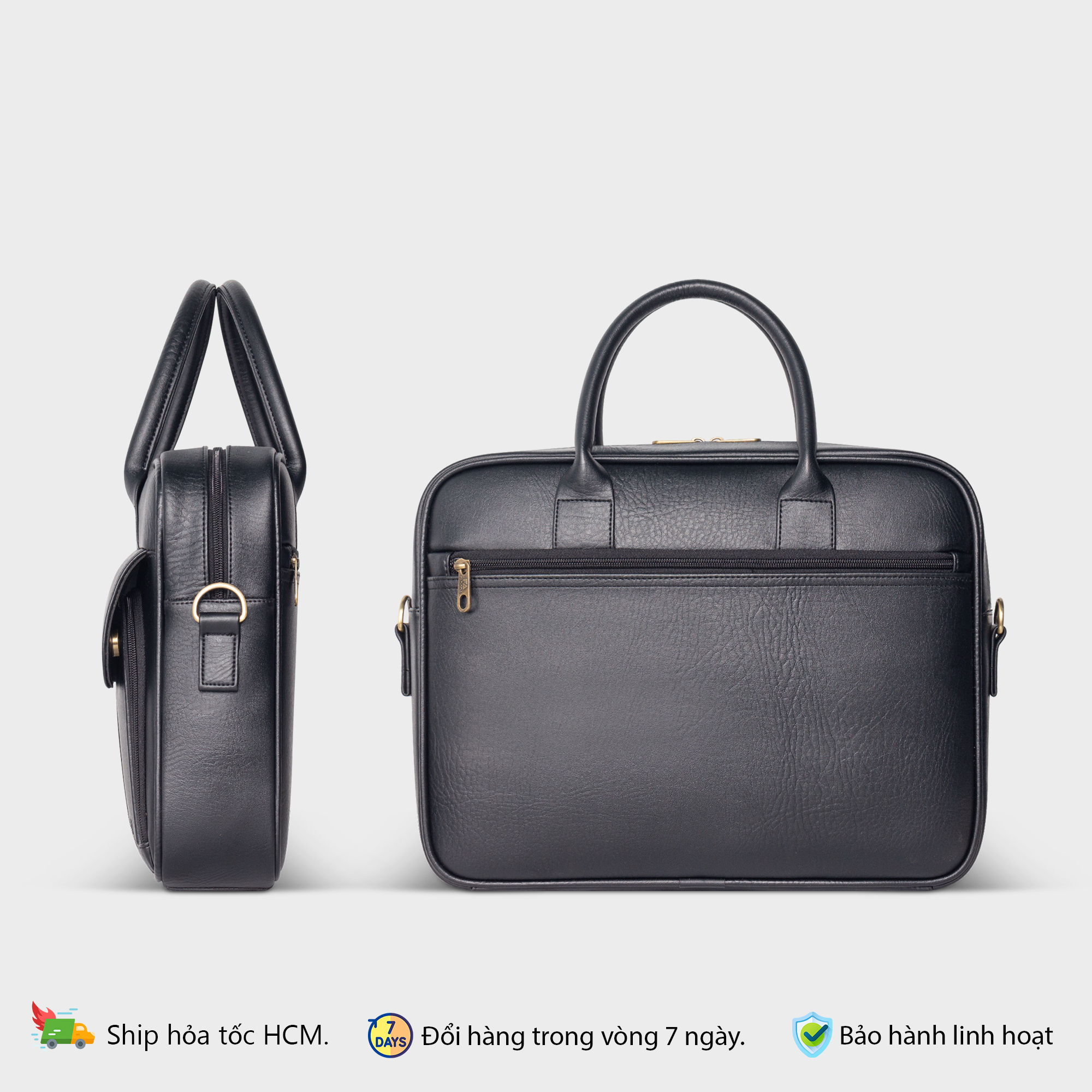 Cặp xách da công sở Fadoda FCD302 - Dây đeo