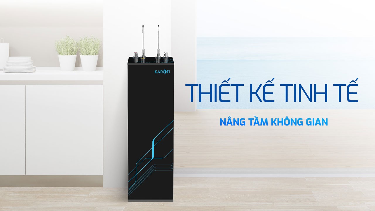 Máy lọc nước NÓNG NGUỘI 11 lõi Karofi KAH-D18