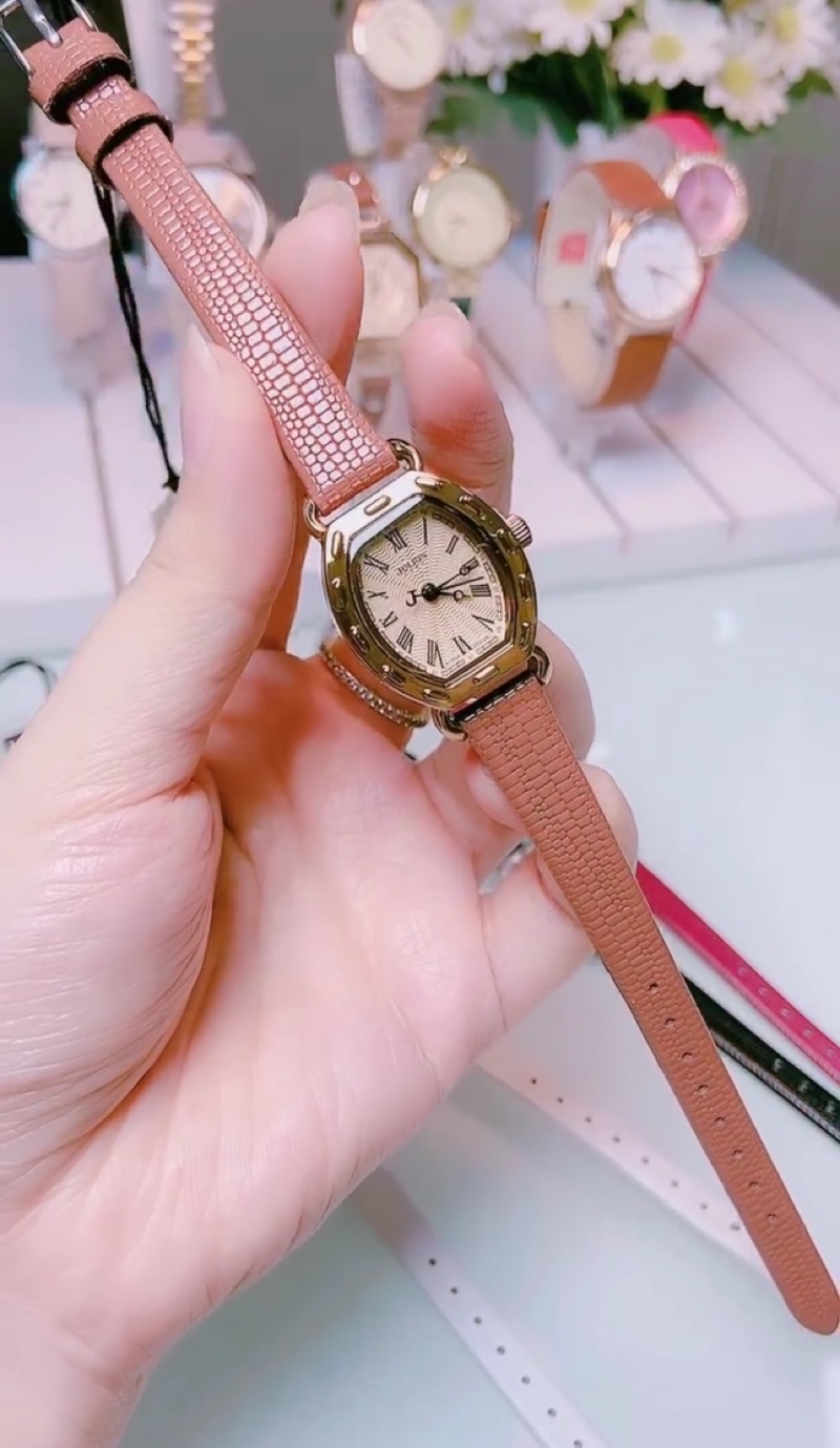 Mô tả Julius Official | Đồng hồ nữ Julius JA-544 dây da size 22 - 2