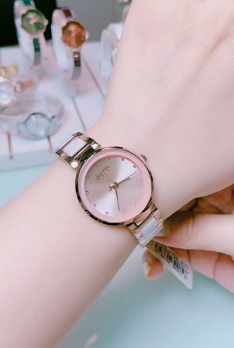 Đồng hồ Julius nữ JA-1209 dây đá - Ảnh 11